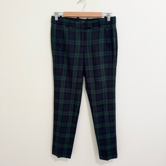 J. Crew Maddie Tartan Plaid Pants - Picture 1 of 7